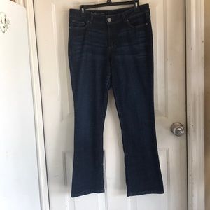 Lee curvy fit dark rinse jeans